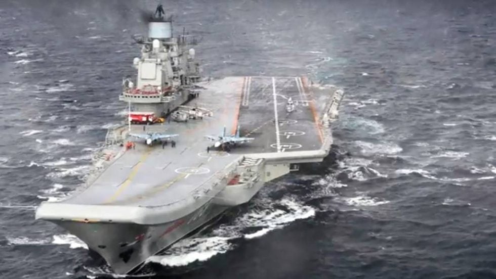 Το μοναδικό αεροπλανοφόρο της Ρωσίας